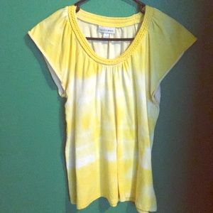 Yellow blouse